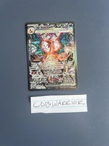 Pokémon TCG Charizard EX Sir Obsidian Flames Special Illustration Rare Card #223
