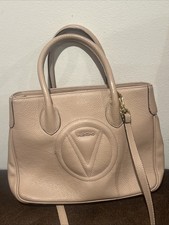 Borsa a tracolla donna Valentino By Mario Valentino vaniglia diamante pelle nera
