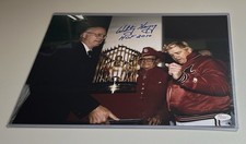 Whitey Herzog Cards “HOF 2010” Locker Room Signed 11 X 14 Photo JSA # W576416