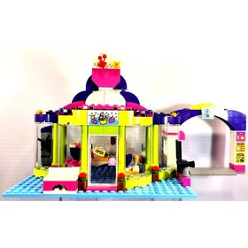 LEGO 41320 Friends HEARTLAKE FROZEN YOGURT SHOP, Complete, Used, See Pics/Descr.