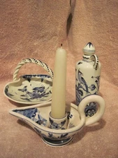 Vintage Group of 3 Unique Delft Collectibles