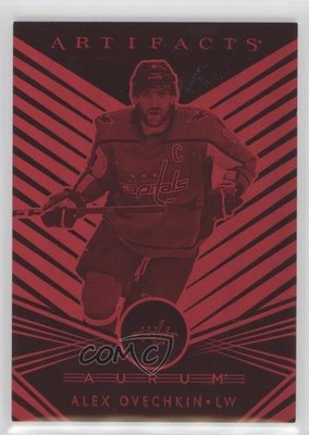 2019-20 Upper Deck Artifacts Aurum Red 12/99 Alex Ovechkin Alexander #A-1 00d2