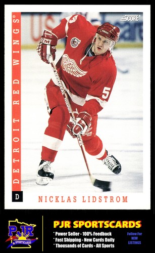 Nicklas Lidstrom #158 1993 Score card
