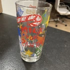 Vintage Milk For Santa Glass Christmas Eve Anchor Hocking 89527 12.5 Oz. Tumbler