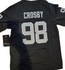 adult size las vegas raiders 98 maxx crosby S-3XL stitched customized nwt