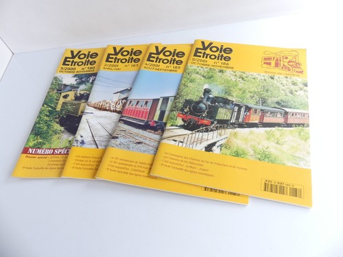 4 SCHMALSPURZEITSCHRIFTEN NR. 180 / 183 / 185 / 186 - Bild 1 von 4