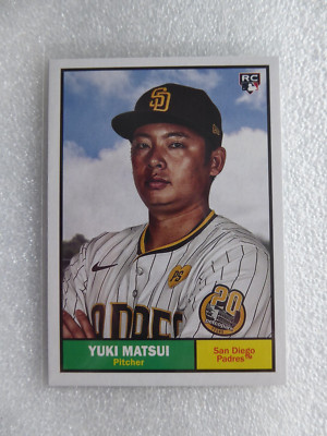 YUKI MATSUI RC | 2024 Topps Archives | 1961 Topps #4 | San Diego Padres 