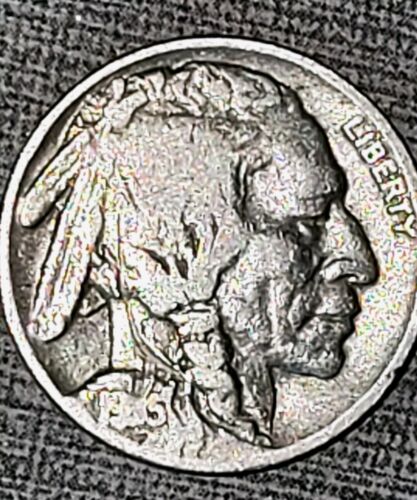 1935 DDR Buffalo Nickel / DDR/ Material Deffects Reverse. - Picture 14 of 16