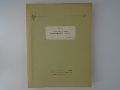 Viking 1975 Orbiter Mission Design Data Book April 13 1970 JPL
