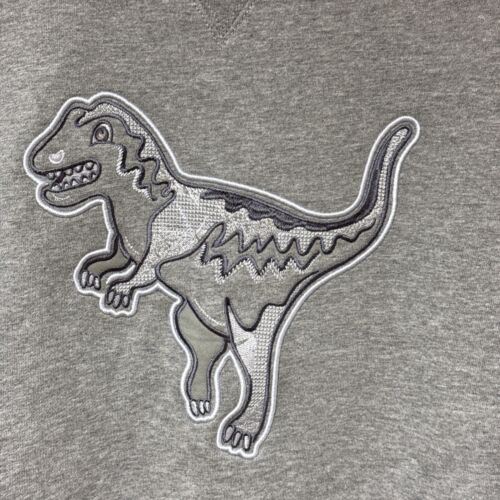 COACH 1941 Rexy Sweatshirt Crewneck Pullover Size Large L Embroidered Gray - Picture 2 of 7