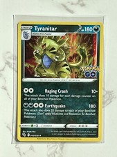 Pokémon TCG Tyranitar Pokemon GO 043/078 Holo Rare NM