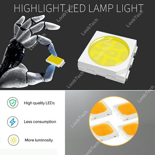 For Ford F-150 15-23 LED Luggage Light Trunk Interior Cargo Lift Gate Lamp 2Pcs - Picture 8 of 9