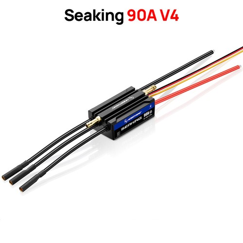 HOBBYWING Seaking V4 Brushless Sensorless ESC 30A 90A 120A 160A BEC for RC Boat - Picture 20 of 22