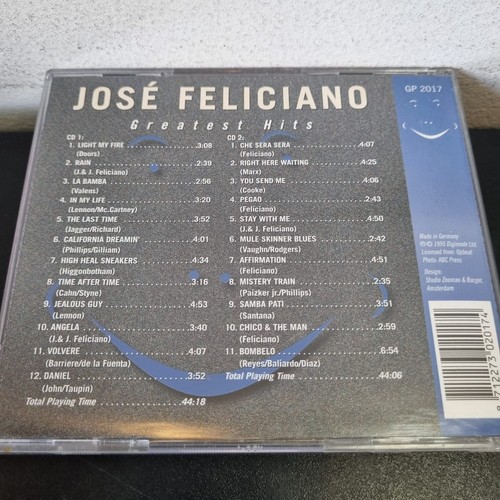 Double CD José Feliciano - Greatest Hits - 1995 - Made In Germany - Picture 4 of 4