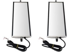 TRQ 24PT63N Door Mirror Set Fits 1997-2002, 2004-2009 Chevy T6500