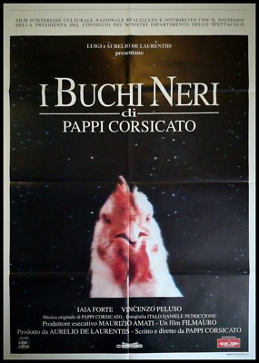 I BUCHI NERI Manifesto 2F Poster Originale Cinema FORTE PELUSO CORSICATO