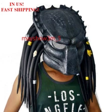 IN US! Alien Vs. Predator Mask Latex Headgear Cosplay Props Halloween Gifts NEW