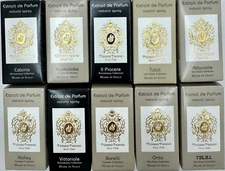 TIZIANA TERENZI COLLECTION SET EXTRAIT VIAL SPRAY 0.05 Oz / 1.5 ml LOT OF 10 PCS