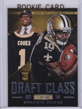 Brandin Cooks 2014 Draft Class ROOKIE CARD R&S Football Saints RC Patriots Star!