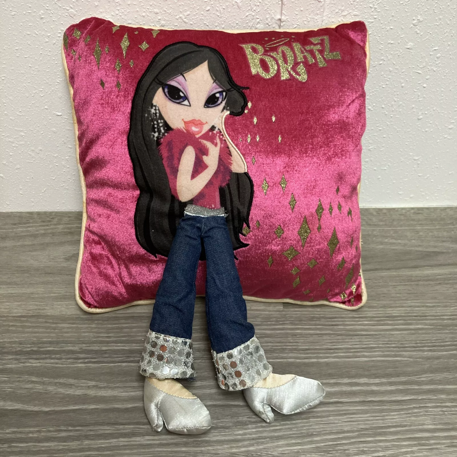  3d cushion plush throw decor 