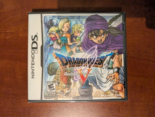 Dragon Quest V: Hand of the Heavenly Bride (Nintendo DS 2009) New Factory Sealed