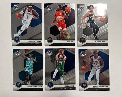 2020 NBA Panini Mosaic 60-Card Lot **INCLUDING ROOKIES+LEGENDS+PRIZM** - Picture 6 of 10