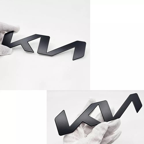 Emblema delantero o trasero negro mate o letras (se adapta a: 2024+ Kia EV9) - Imagen 6 de 8