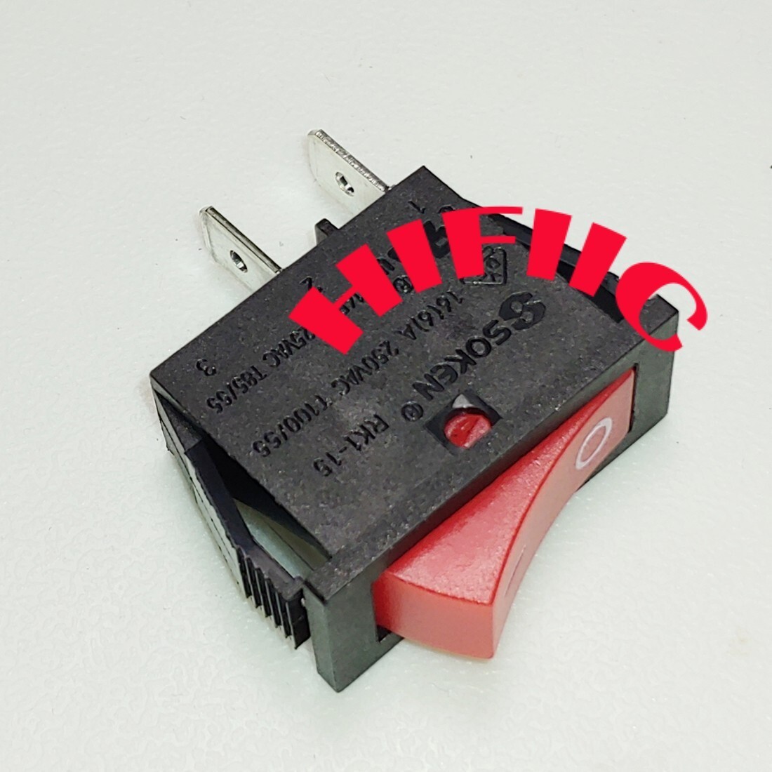 Red Button Rocker Switch 2 Position RK1-15 Rocker Switch - 3 Pin 2 ...