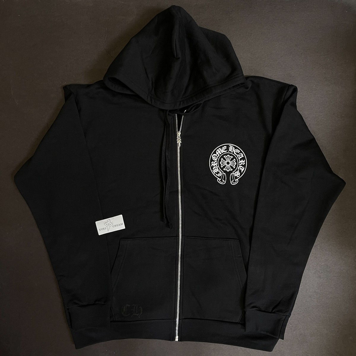 New DS Chrome Hearts Horseshoes logo LA black Zip Hoodie L Matty boy CPFm |  eBay
