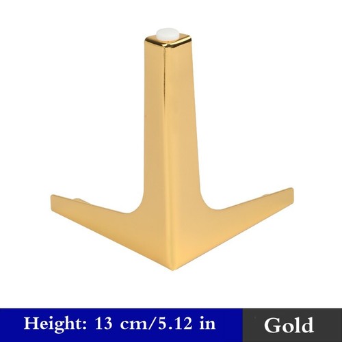 1PC Metal Triangle Furniture Leg Cabinet Cupboard Sofa Couch Feet Replacement - Picture 11 of 21