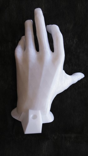 6" Hand Hanger Wall Mount Jewelry Holder 3D Printed in USA *Choose Color & Qty - Picture 36 of 47