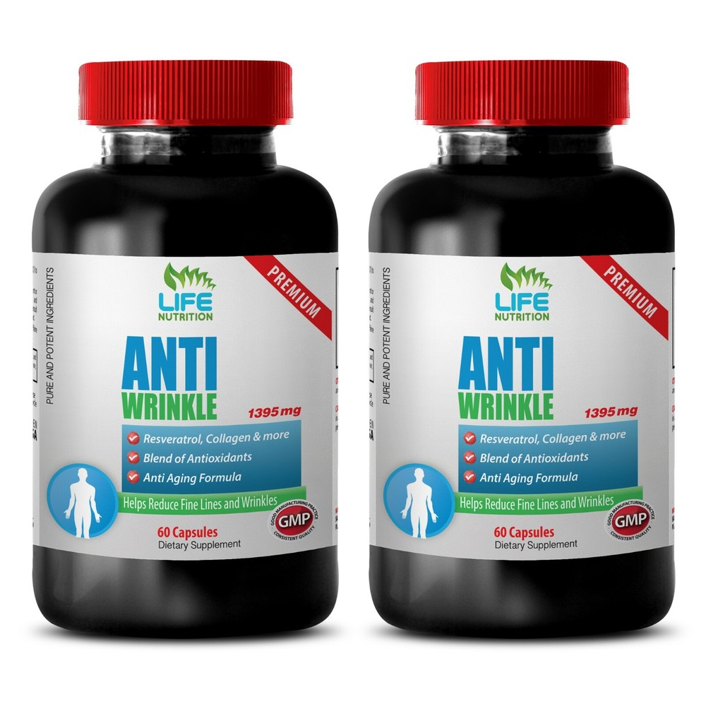 Turns Food Into Energy Pills - Anti-Wrinkle 1400mg - Green Tea Capsules 2B