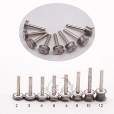 Diamond Grinding Concave Wheel Burr Drill Bit 2mm-12mm Coarse/Fine Concave Wheel