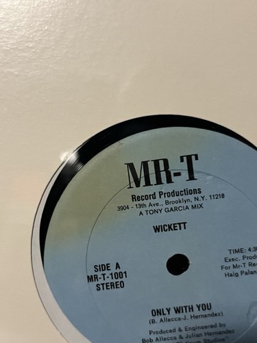 Wickett Only With You EP Single 12” Sealed 1983 Electronic - Picture 3 of 3