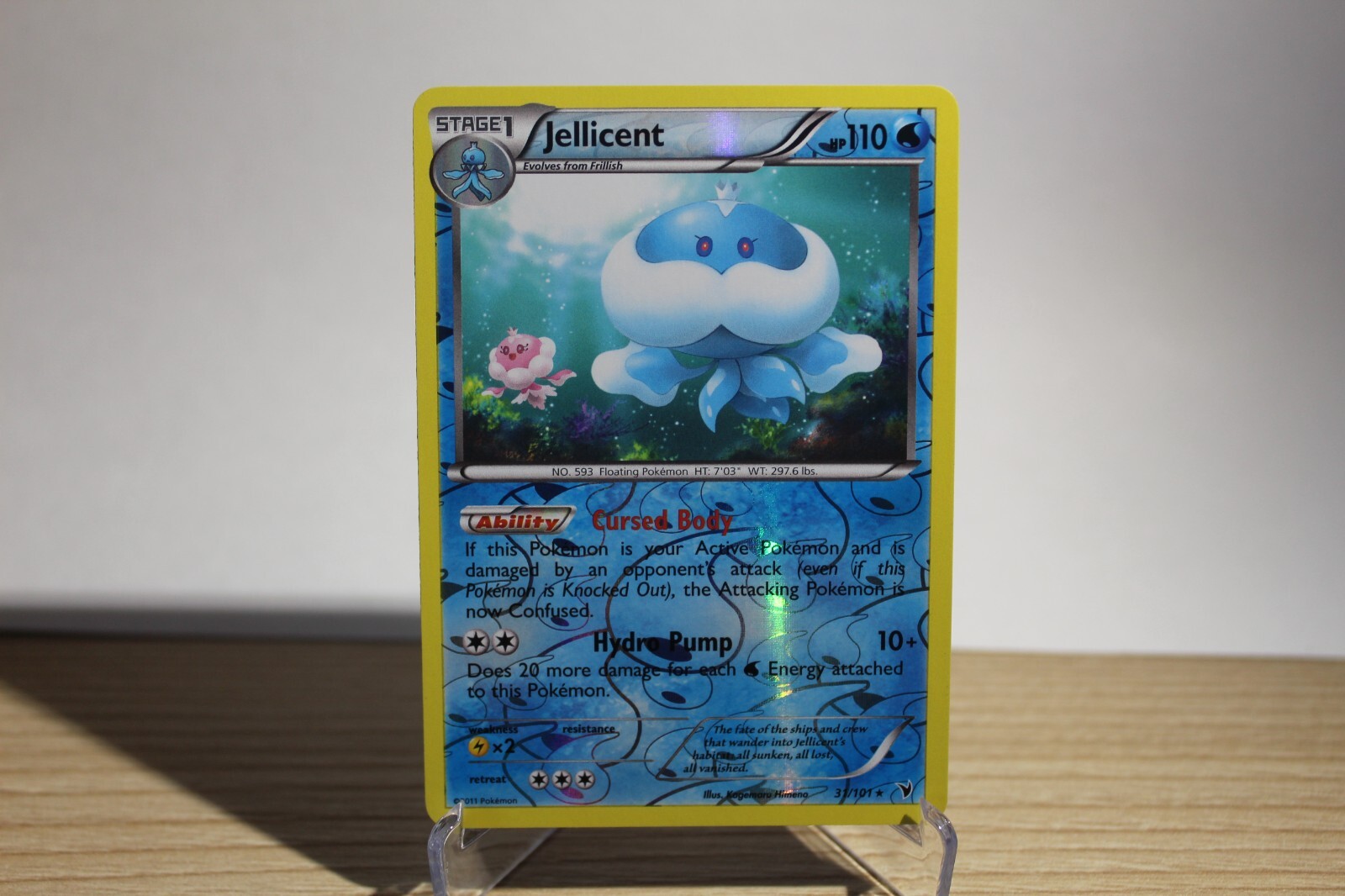 Jellicent Reverse Holo 31/101 Noble Victories NM