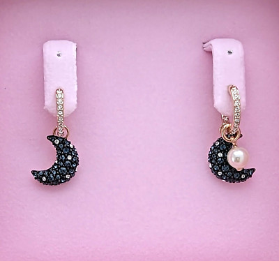 【STONEHENgE】DAL〜Rose Gold Moon Earrings SC1737〜ピアス s-l400.jpg