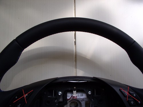 03-05 BMW E60 E61 NEW NAPPA LEATHER STEERING / THUMB RESTS/M STYLE stitch - 第 4/12 張圖片