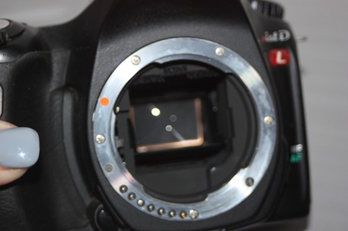 Pentax ist D L Digital SLR camera body only parts only untested no battery i53 - Picture 9 of 11