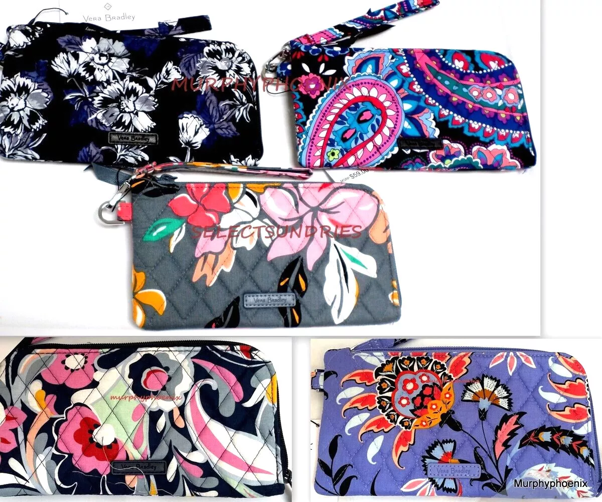 Vera bradley rfid wristlet discount