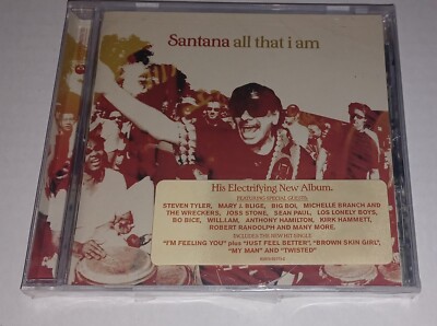 SANTANA ALL THAT I AM CD New In Shrink 