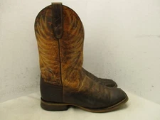 Ariat Brown Leather Square Toe Cowboy Boots Style 10034089 Mens Sz 13 D