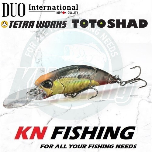 DUO TETRA WORKS TOTO SHAD 48S Hard Lures Light Spinning Lrf Japan 48mm 4.5gr - 第 1/19 張圖片