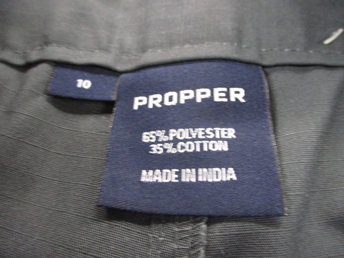 Propper Pants Adult 10 Gray Cargo Tech Utility Tactical Outdoors Womens NEW - Picture 6 of 9