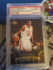 2007 Upper Deck Sports Fest #FS7 Kevin Durant RC PSA 10 !!! RARE!!