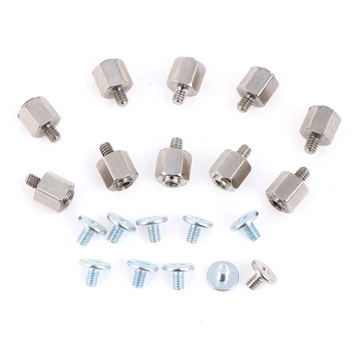 10Set Hand Tool Mounting Stand Off Screw Hex Nut for A-SUS M.2 SSD Motherbo-y JW