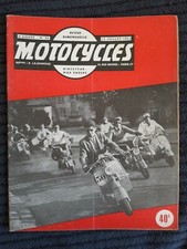 (323A) Revue MOTOCYCLES N°56, Juillet 1951, le Rallye-Poker des scooters 