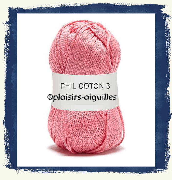 Lot 10 Pelotes Phildar Couleur Corail - 50% Coton, Neuves, Idéales Tricot