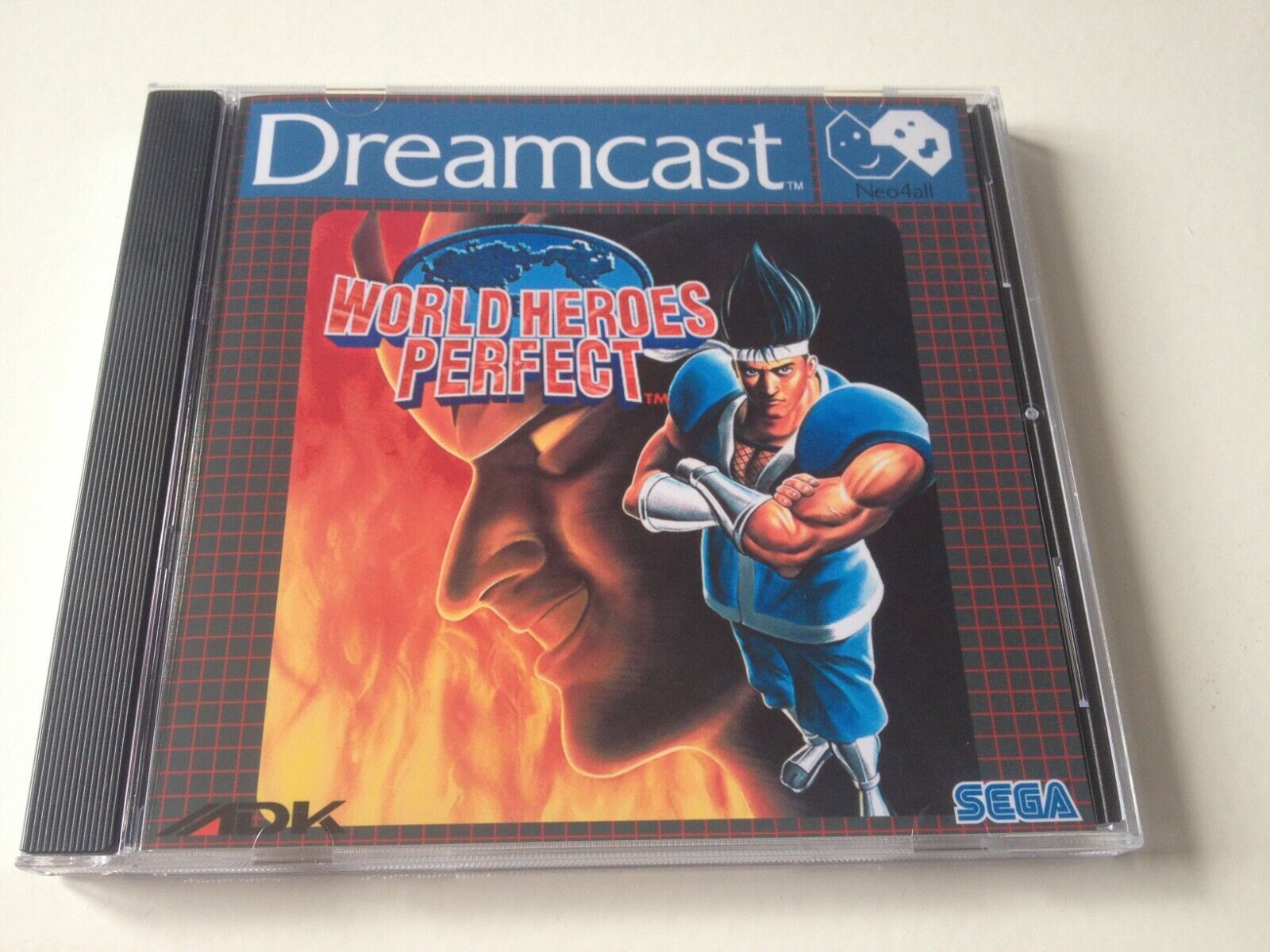 SEGA Dreamcast World Heroes Perfect ADK neo4all neo geo