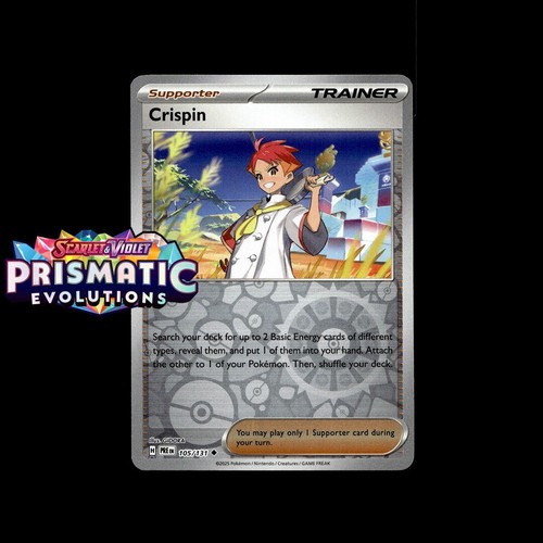 Pokemon Prismatic Evolutions: Choose Your Card! Reverse Holo/Holo EX Full Art NM - Picture 126 of 173
