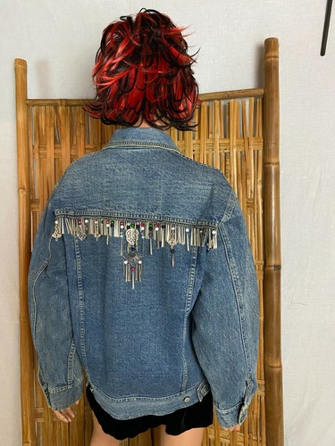 VTG 80s Unisex FREEGO Blue Denim Jean 